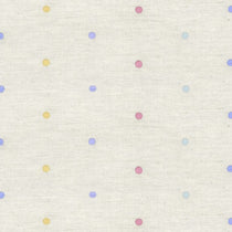 Embroidered Union Spot Rainbow Fabric by the Metre